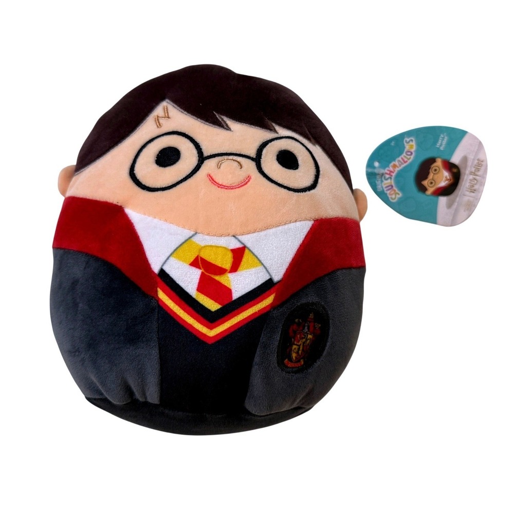 Harry Potter Squishmallows Plush w/ Tag Wizarding World Kellytoy 8in RARE w/Tags